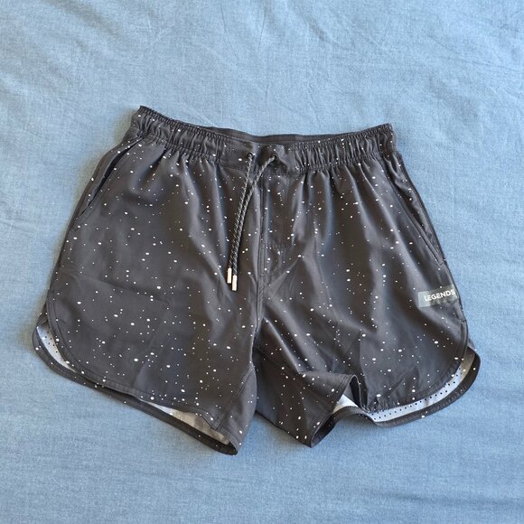 Legends Luka Short 5” Linerless - M - Black Splatter - Picture 1 of 2